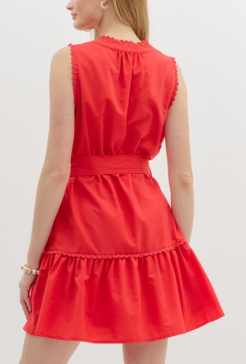Haruka Dress Red