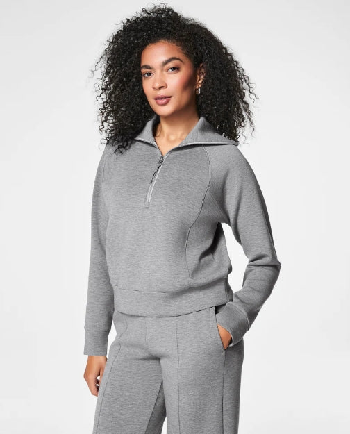 Airessentials Half Zip Grey