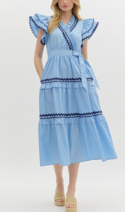 Ivy Dress LT. Blue