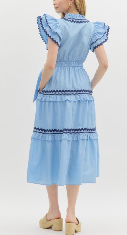 Ivy Dress LT. Blue