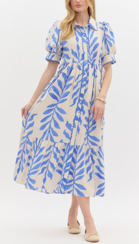 Bogo Dress Blue