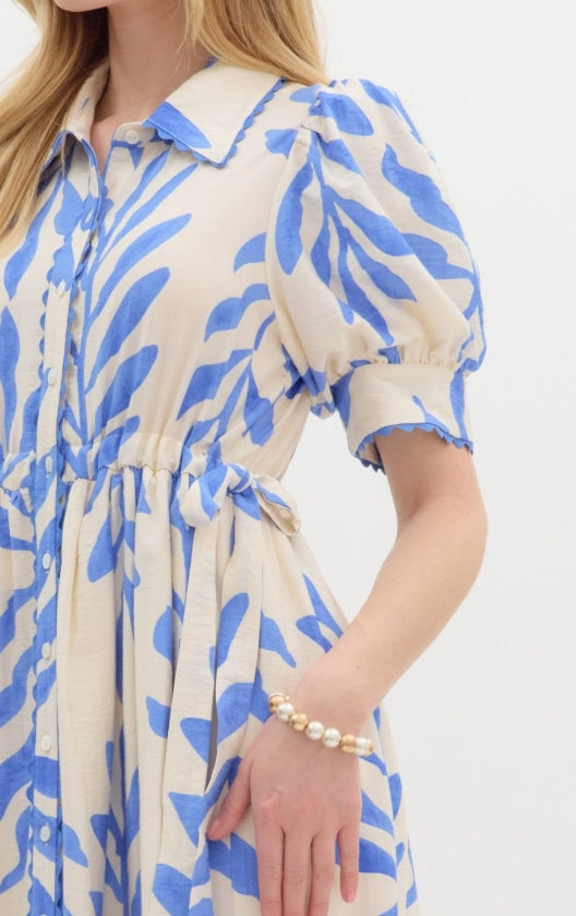 Bogo Dress Blue