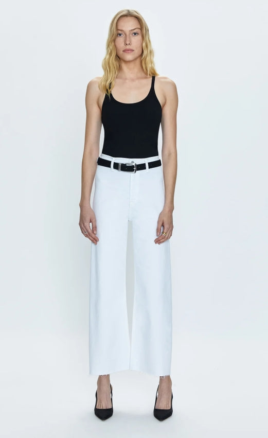 Penny Crop Wide Leg Blizzard