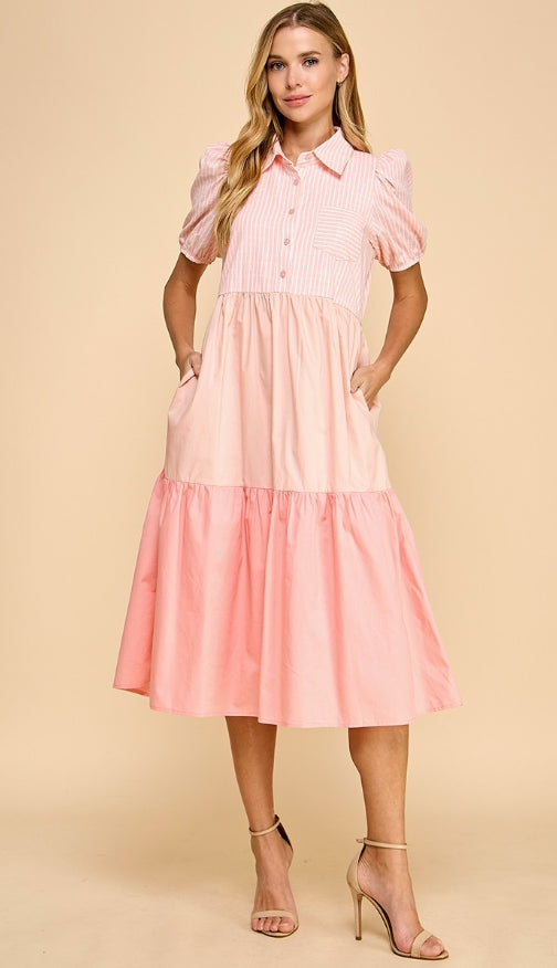 Maya Button Up Dress