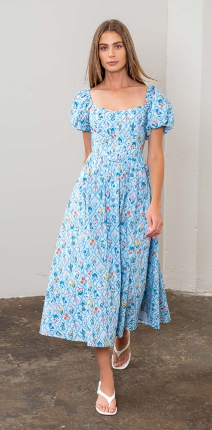 Puff SLV Dress