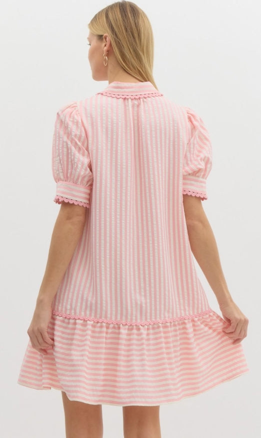 Daphne Dress LT. Pink