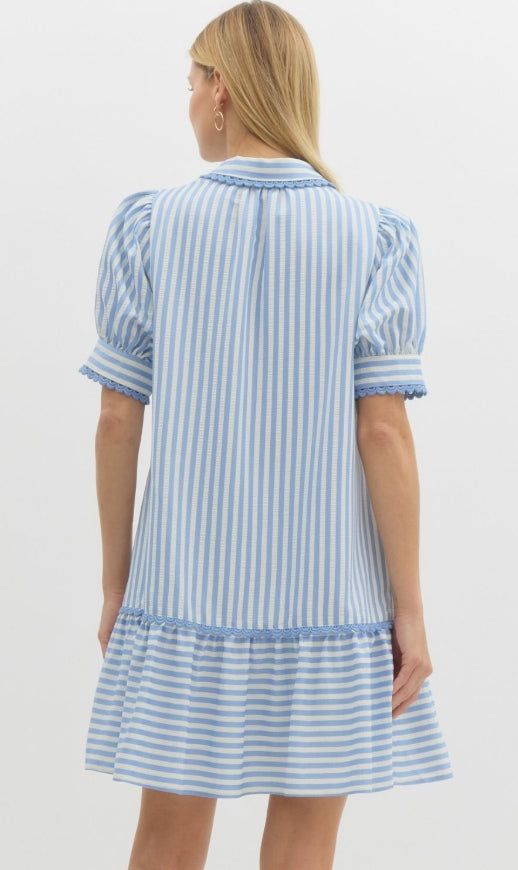 Daphne Dress Blue