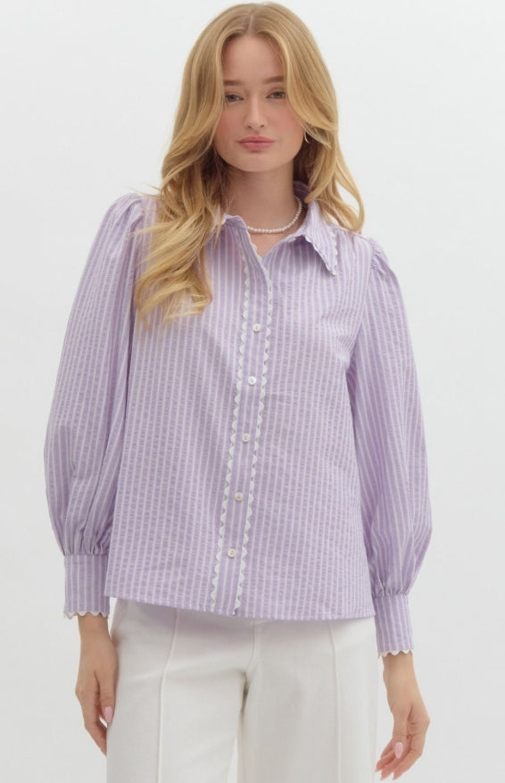 Clara Top Lavender