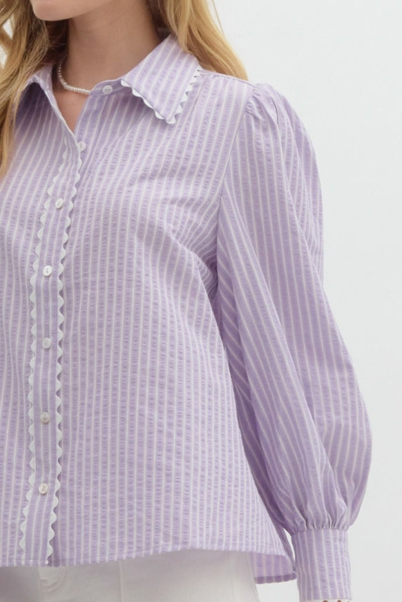 Clara Top Lavender