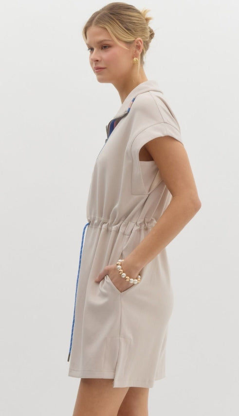 Camila Dress LT. Taupe