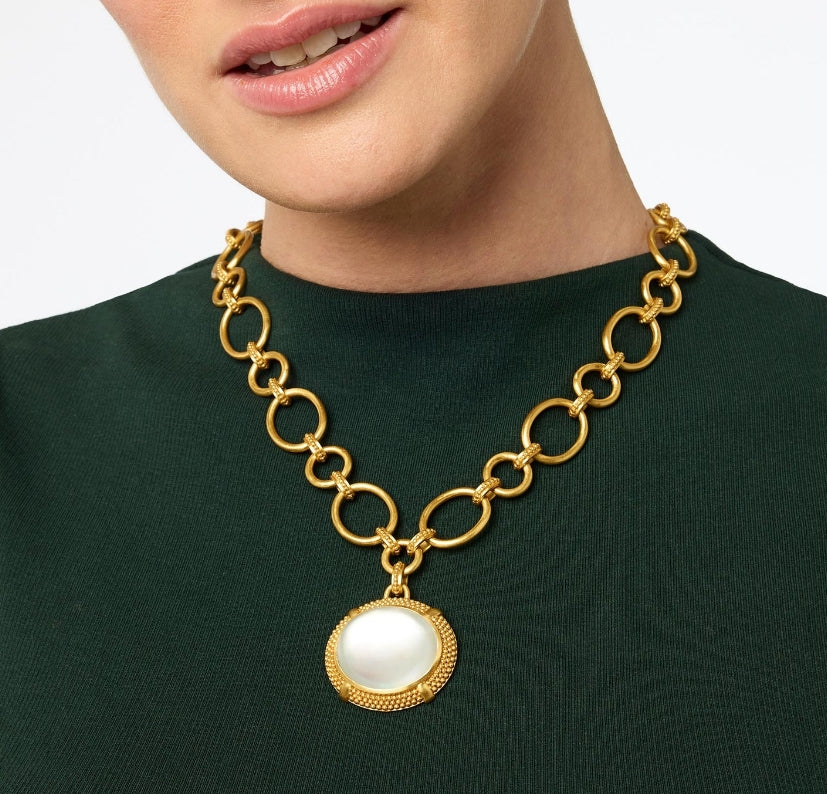 Cabochon Statement Necklace