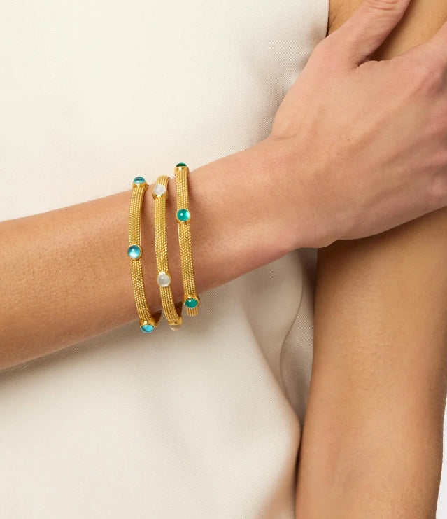Cabochon Bangle Med