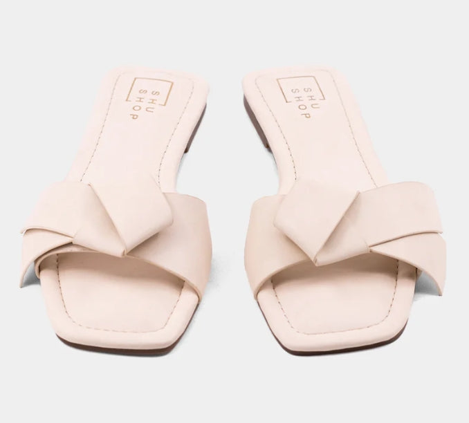 Bow Sandal Nude