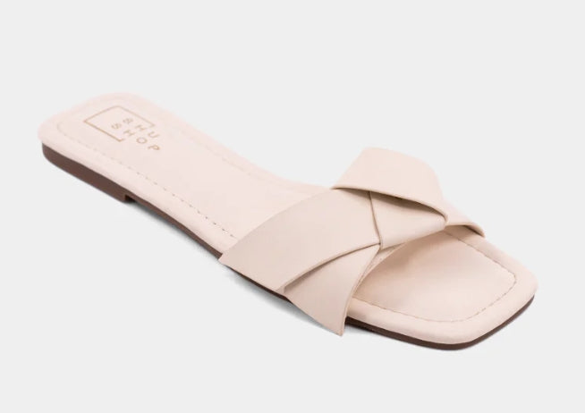 Bow Sandal Nude