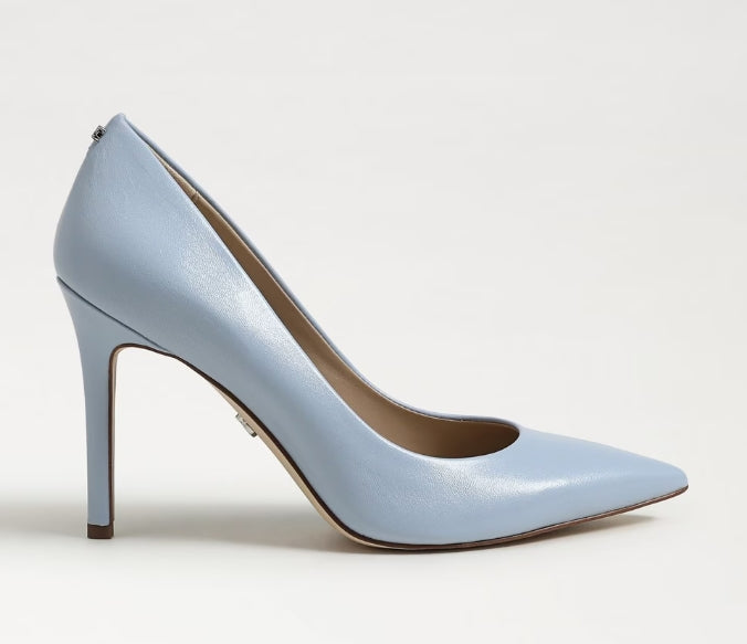 Pointed Toe Pump Blue