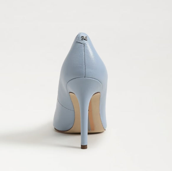 Pointed Toe Pump Blue