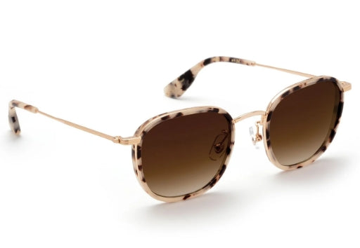 Hyde 18K + Matte Oyster Sunglasses