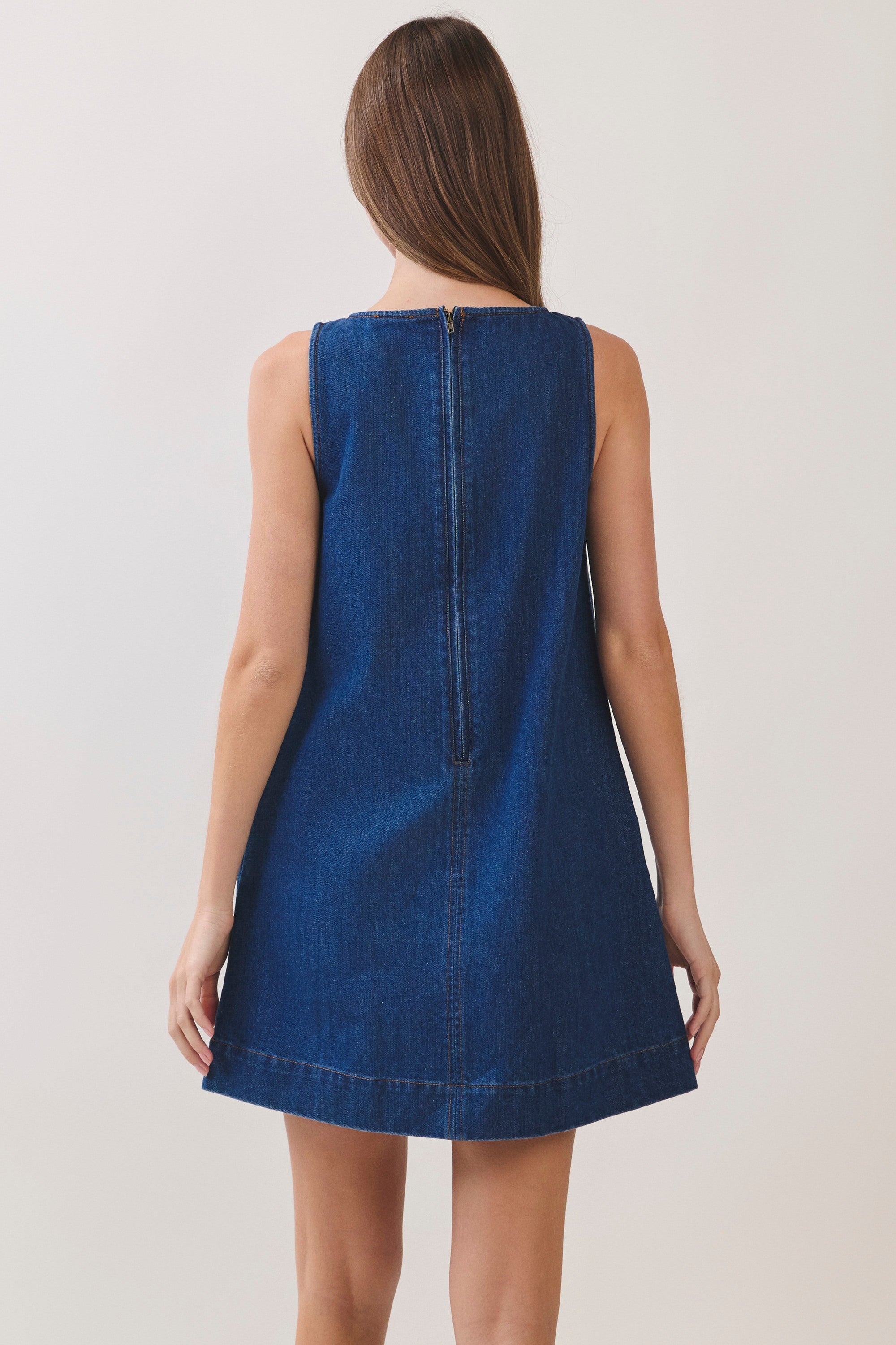 Annika Dress Denim