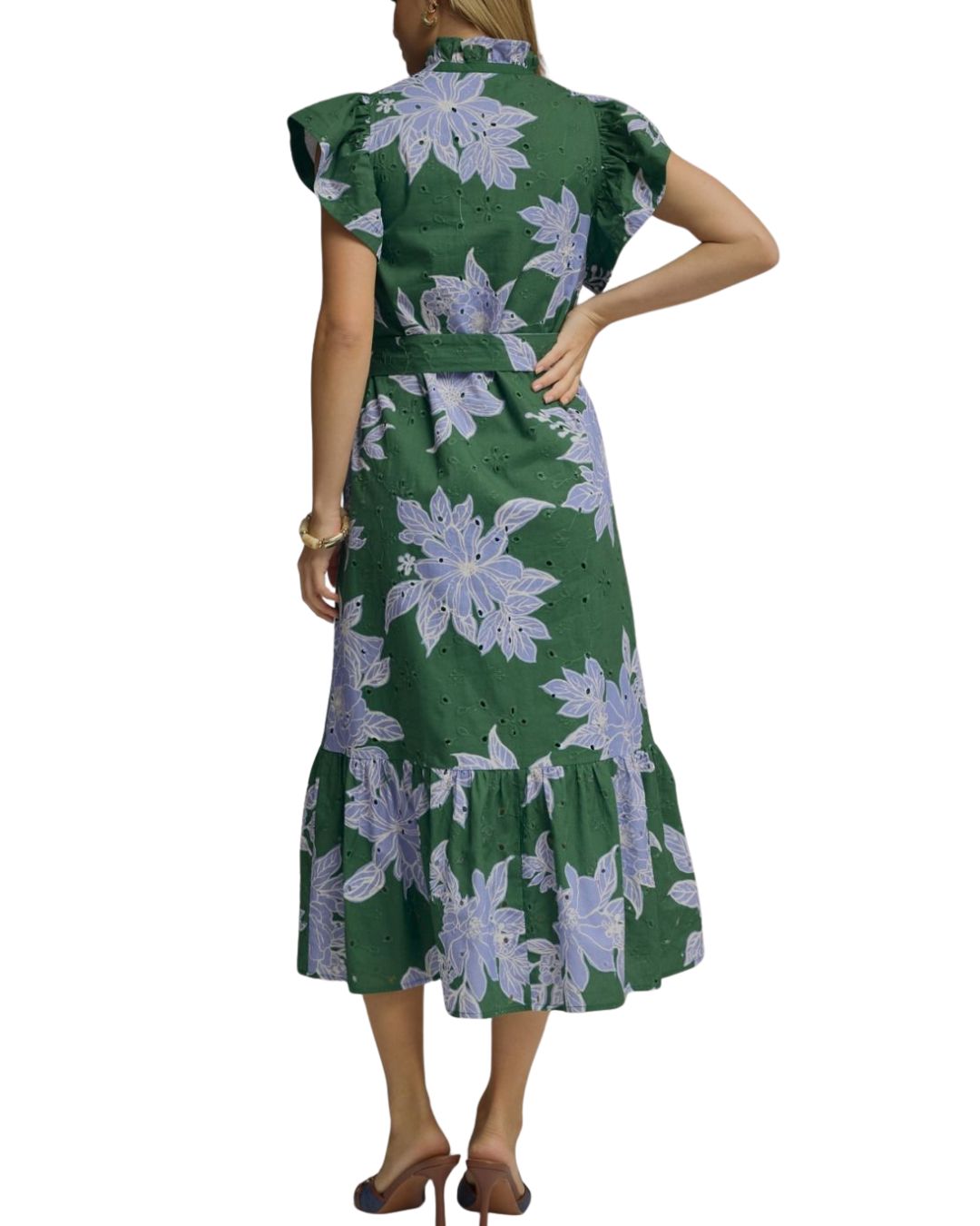 Winifred Dress H Green