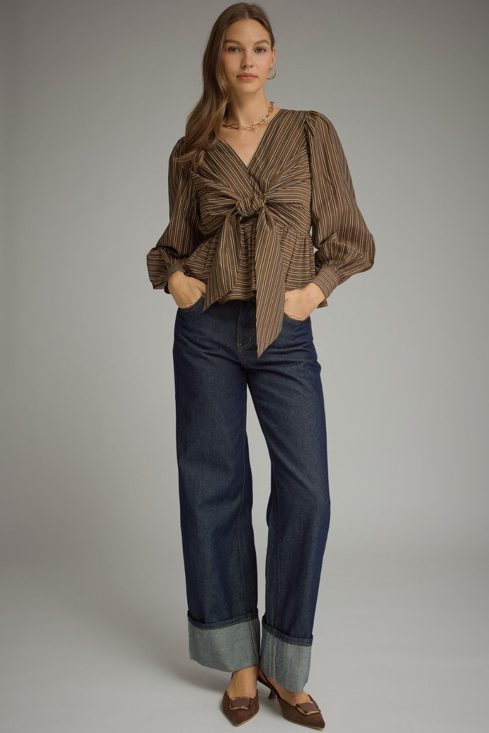 Nancy Top Brown