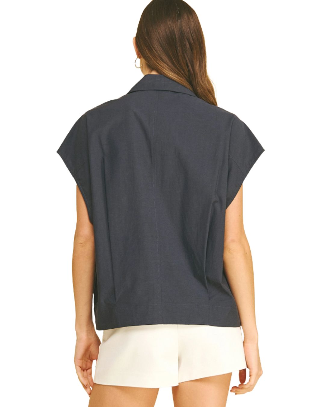 Louise Top Navy
