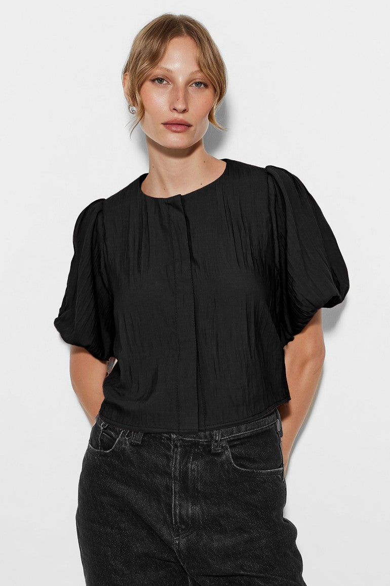 Montgomery Top Black