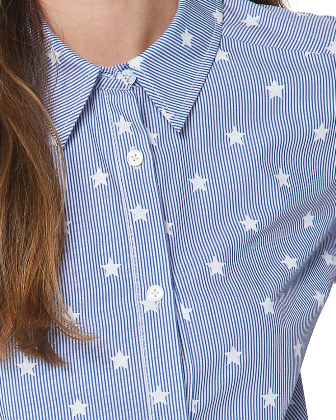 Theodora Top Blue-White