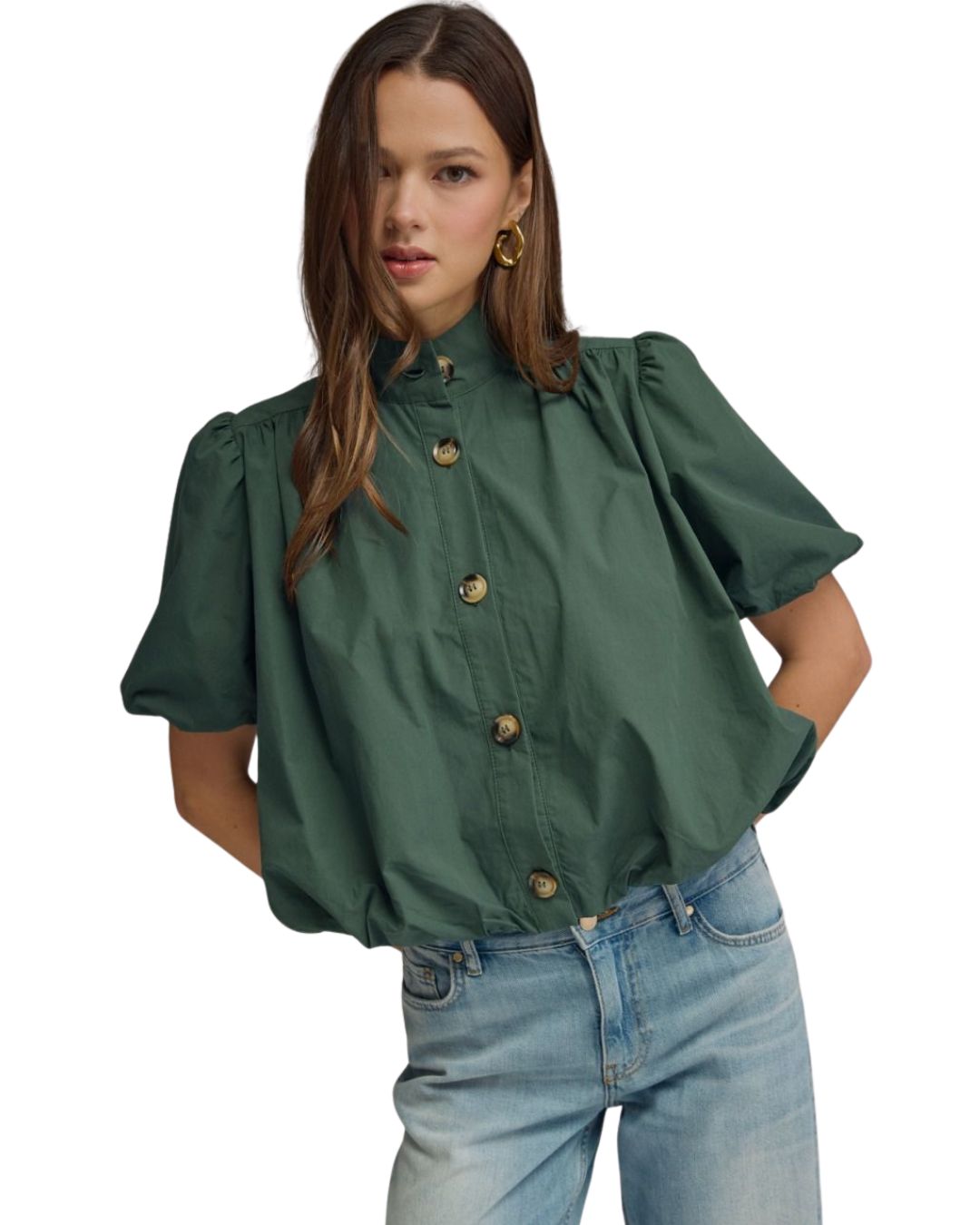 Agatha Top Olive