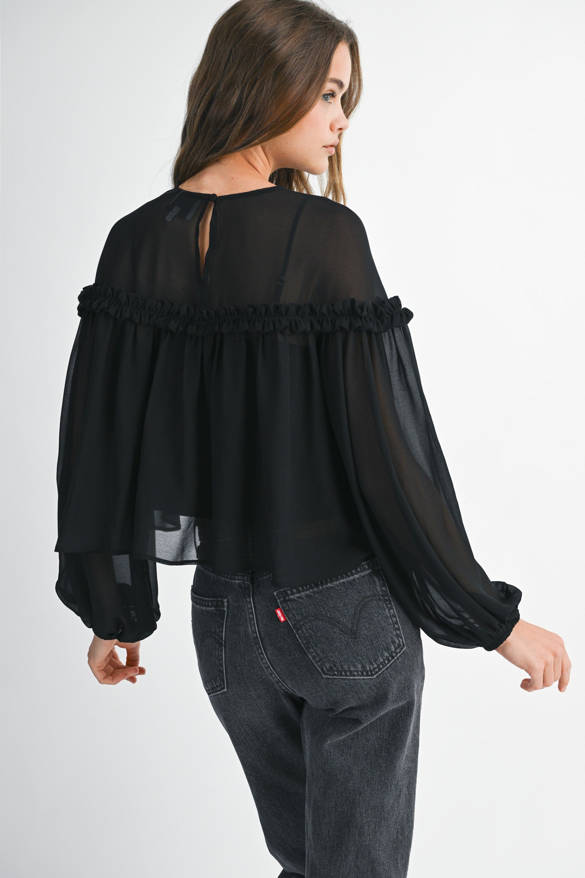 Katrice Top Black