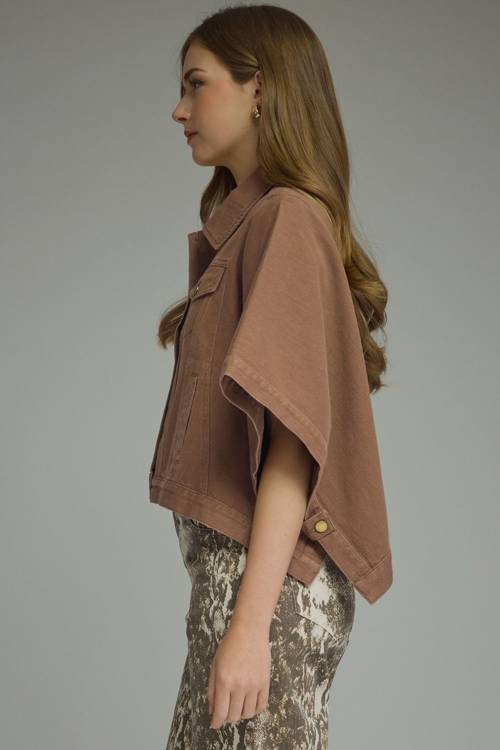 Luna Cape Brown