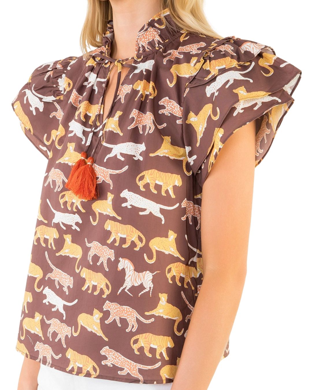 Raquel Top Brown