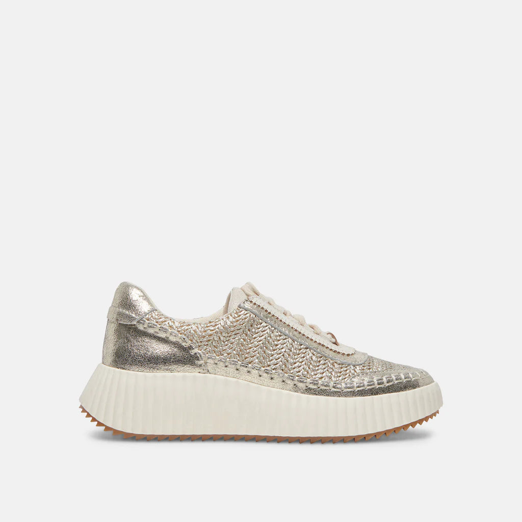 Dolen Sneaker Gold Knit