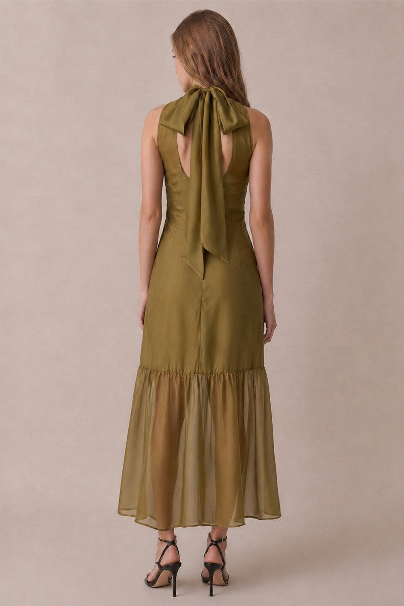 Georgina Dress Olive