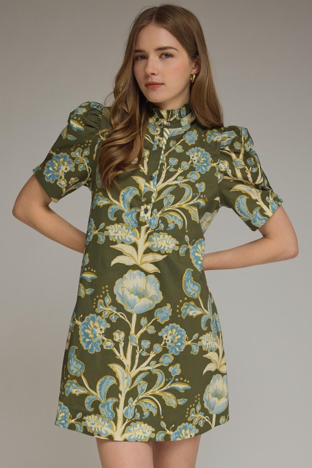 Hazel Dress Olive