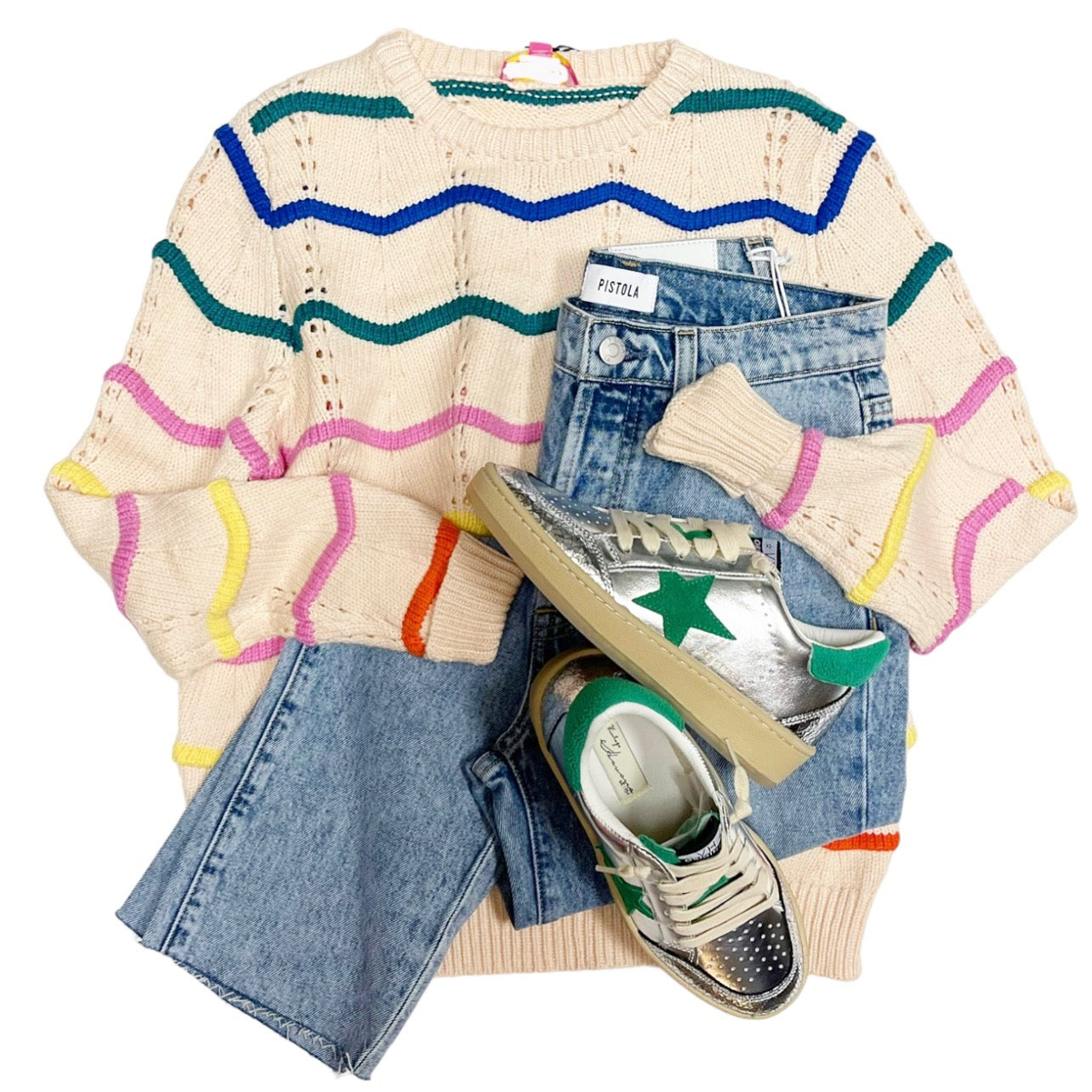 Lizzie Striped Sweater