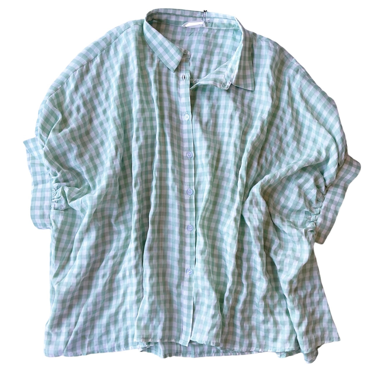 Natasha Top Green Stripe