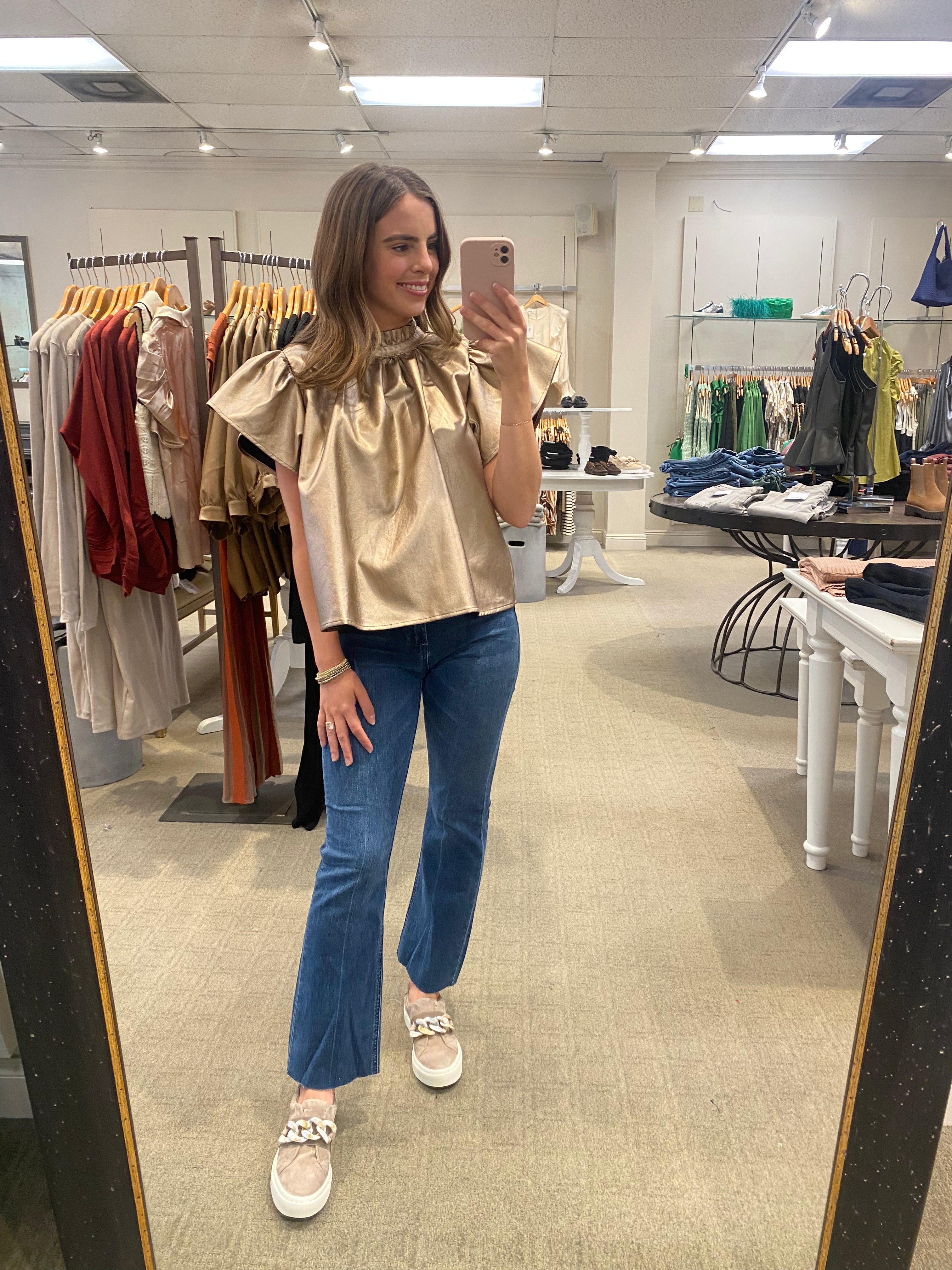 Metallic Top