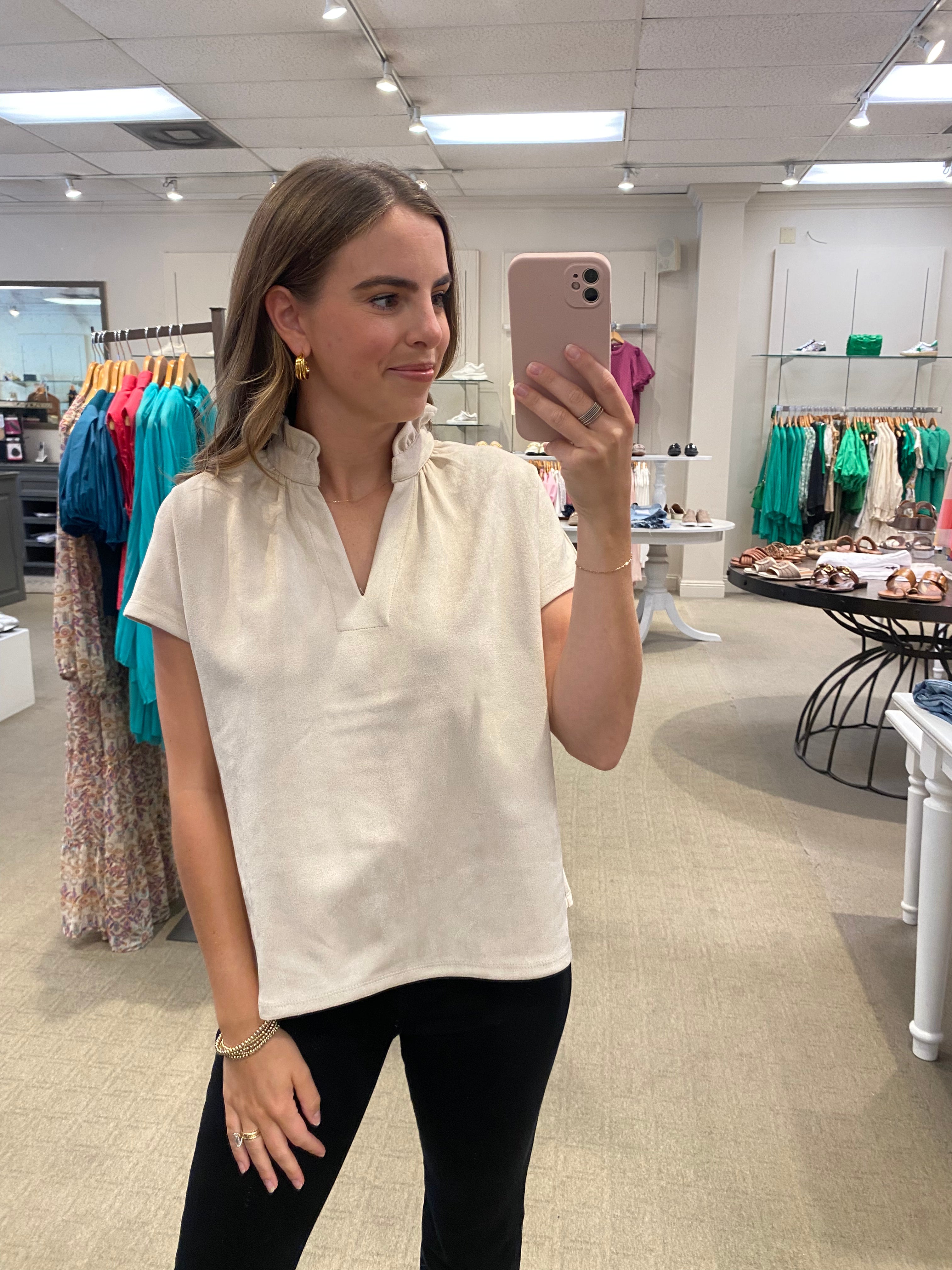 Merrick Top Beige