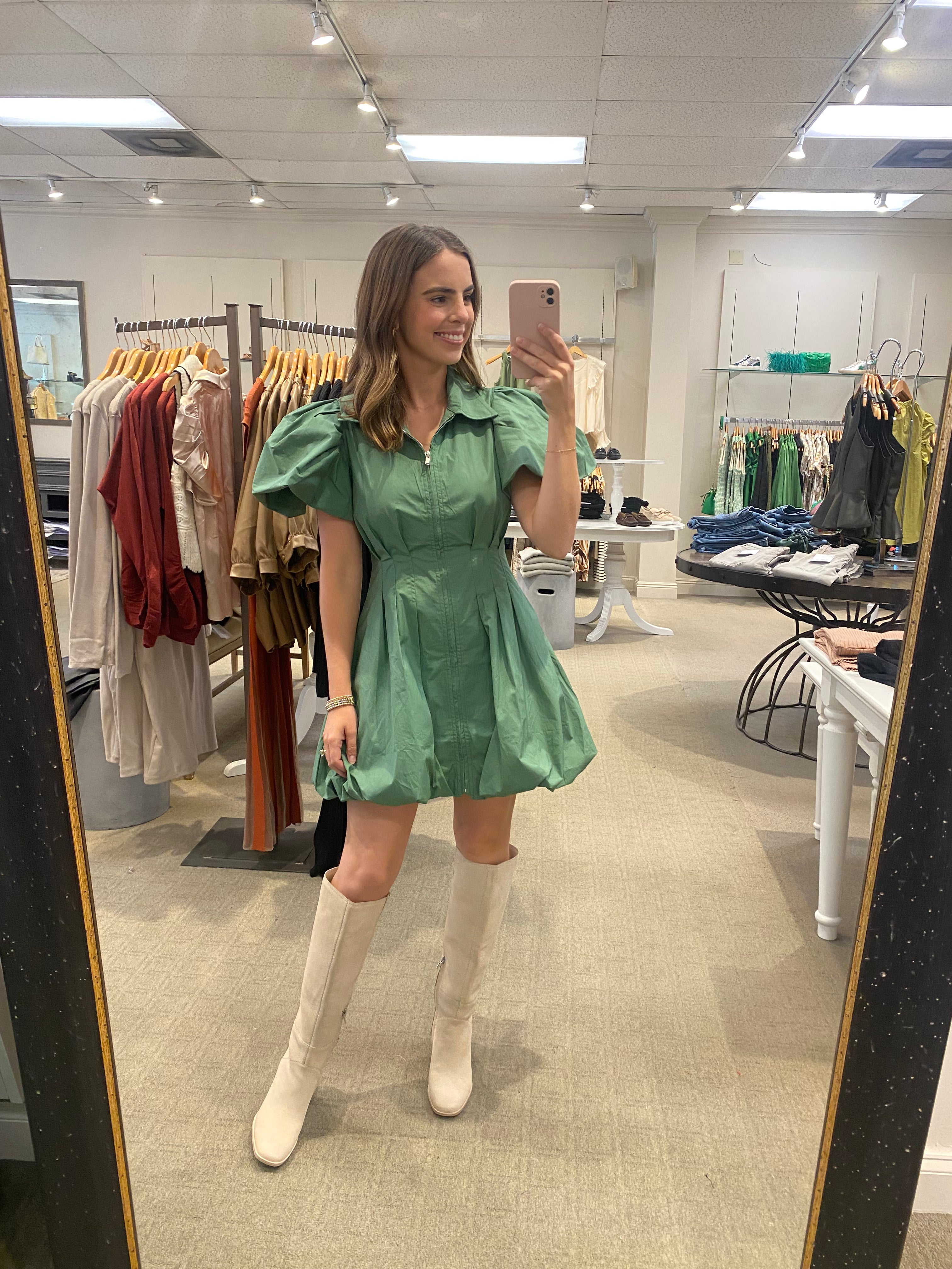 Dark Sage Dress