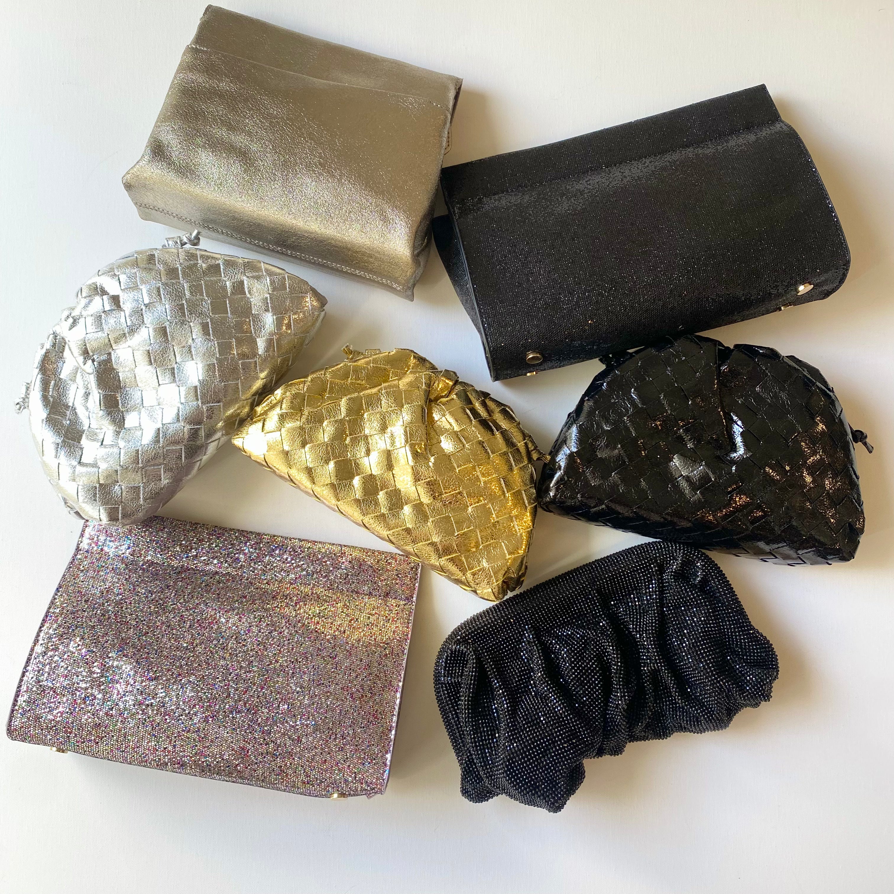 Metallic Clutch Black