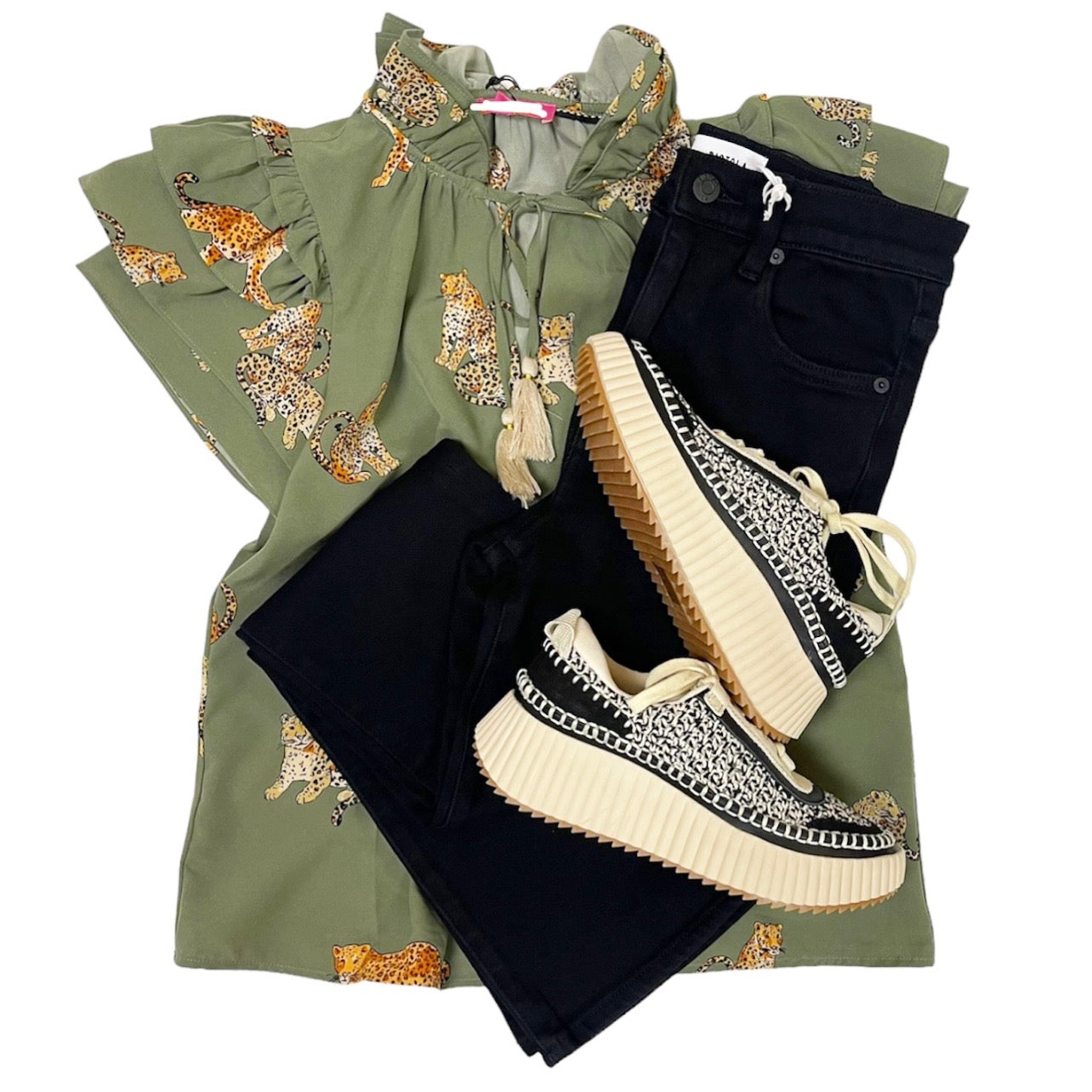 Jess Top Green