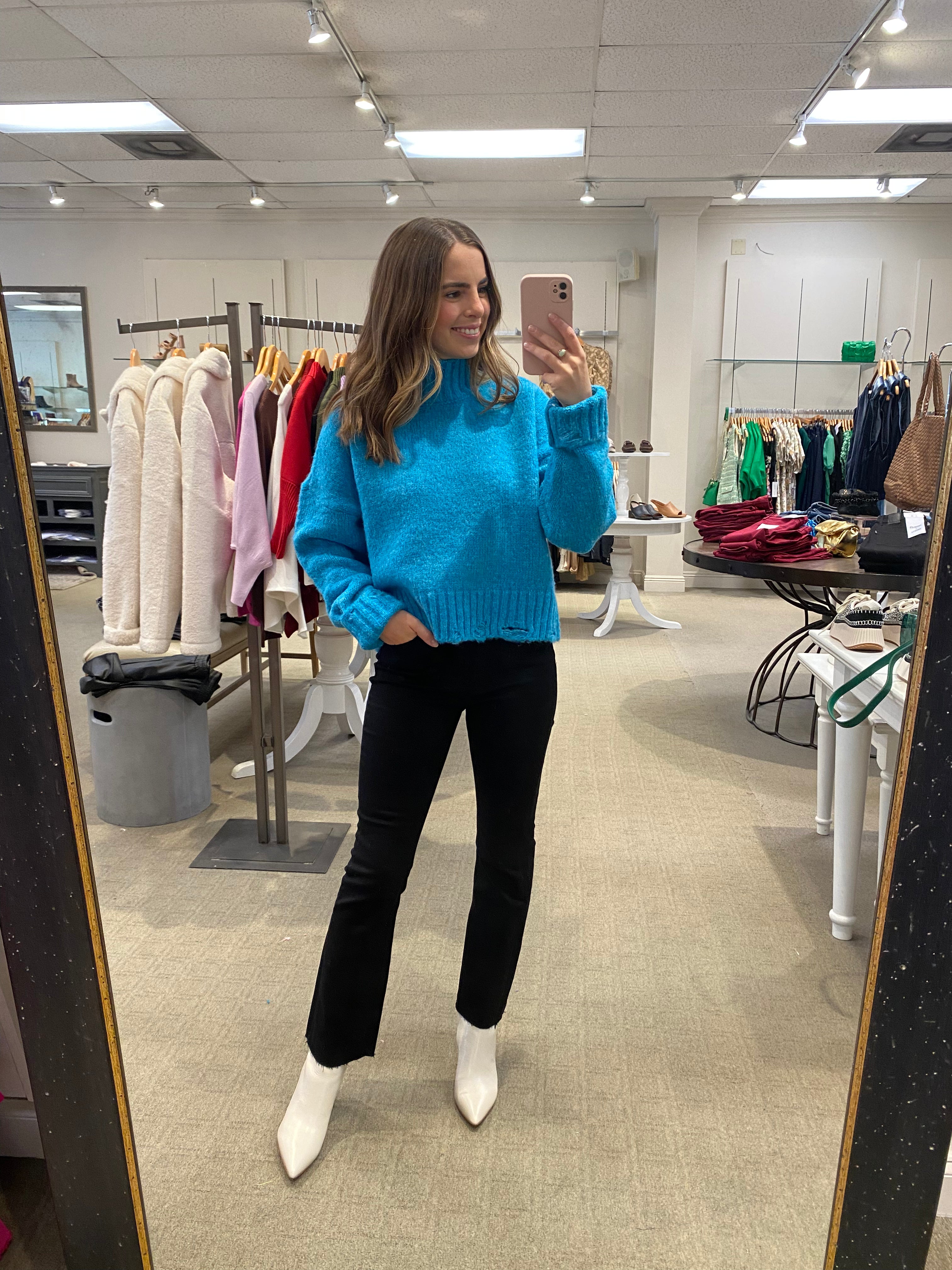 Cozy Sweater Blue