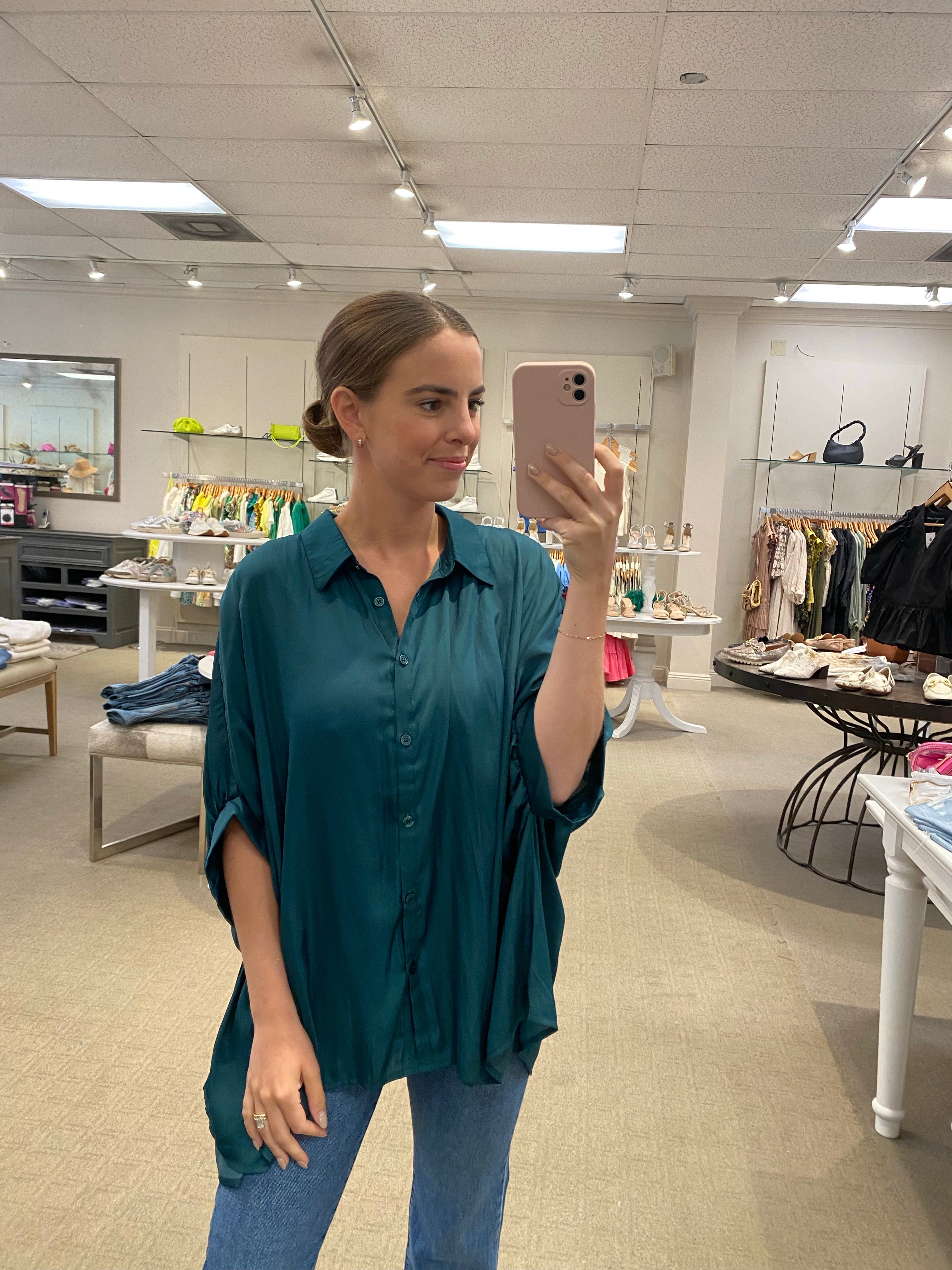 Nadia Top Green