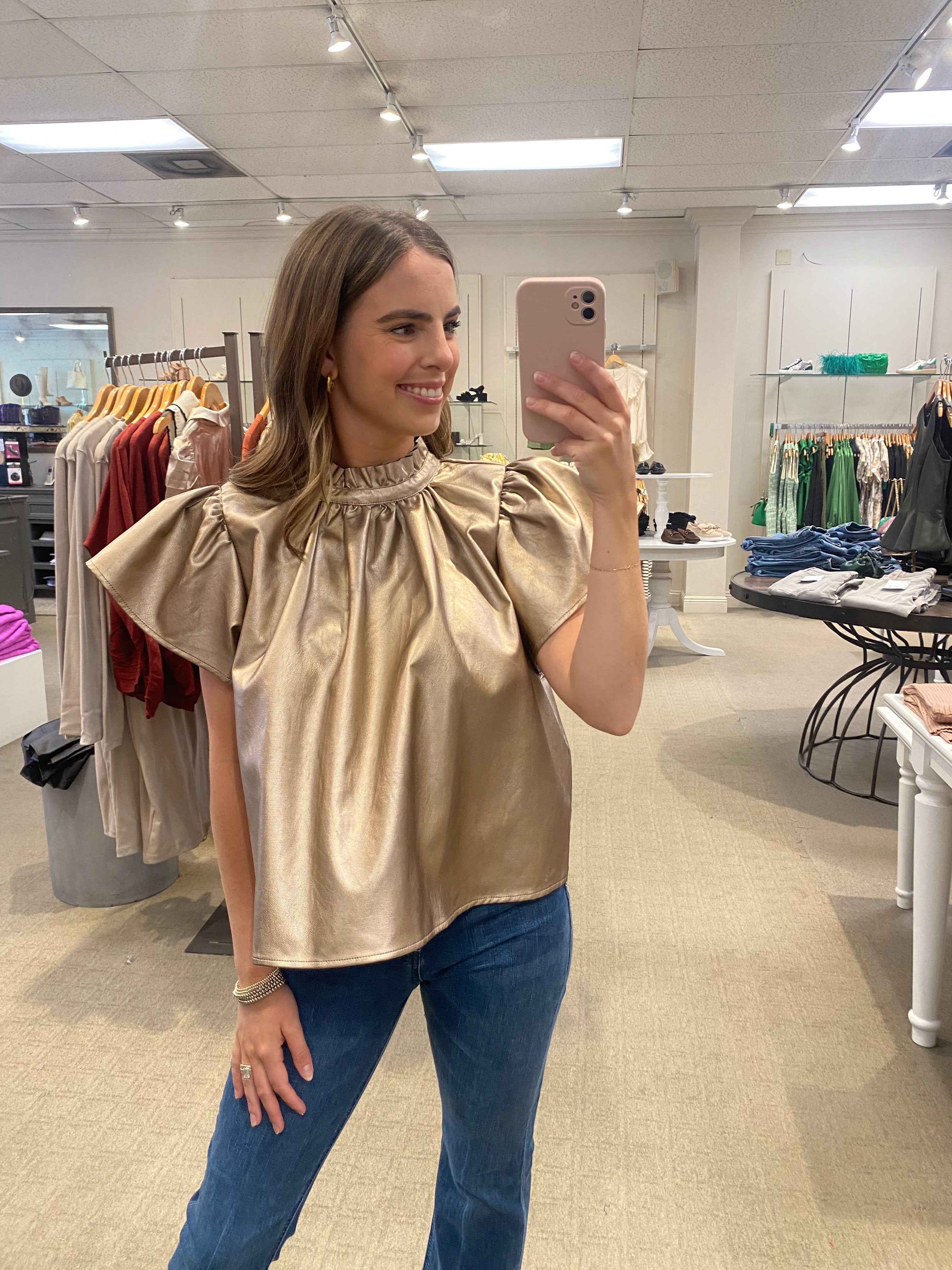 Metallic Top