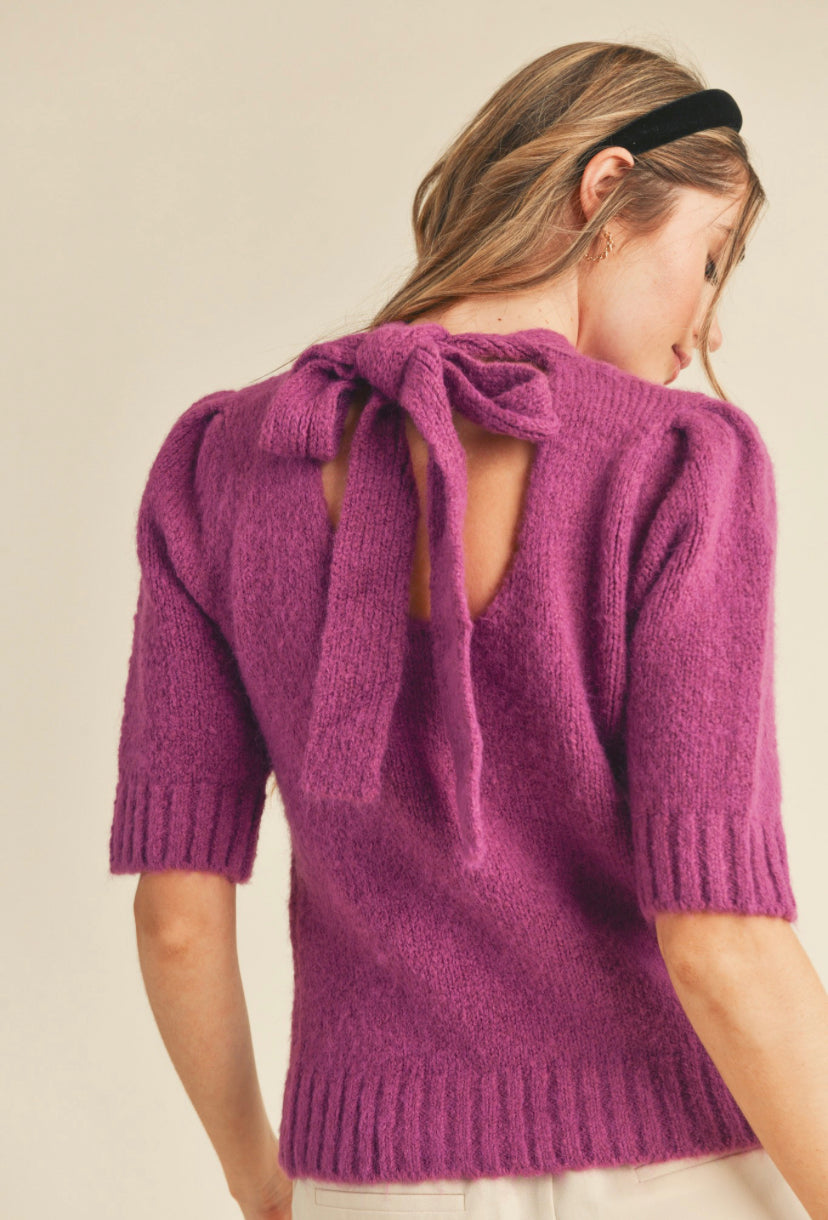 Kalyee Sweater Purple