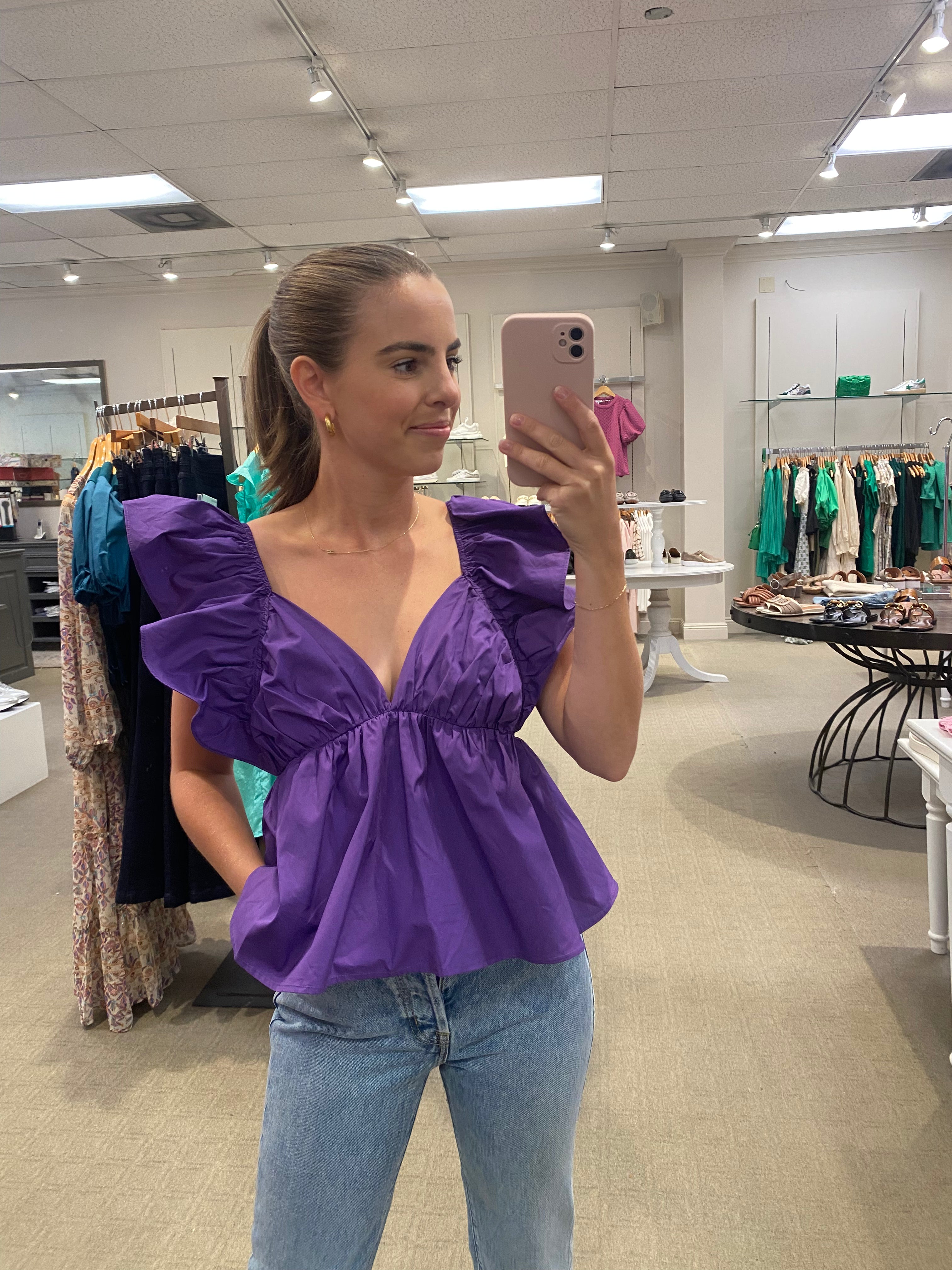Tia Babydoll Top