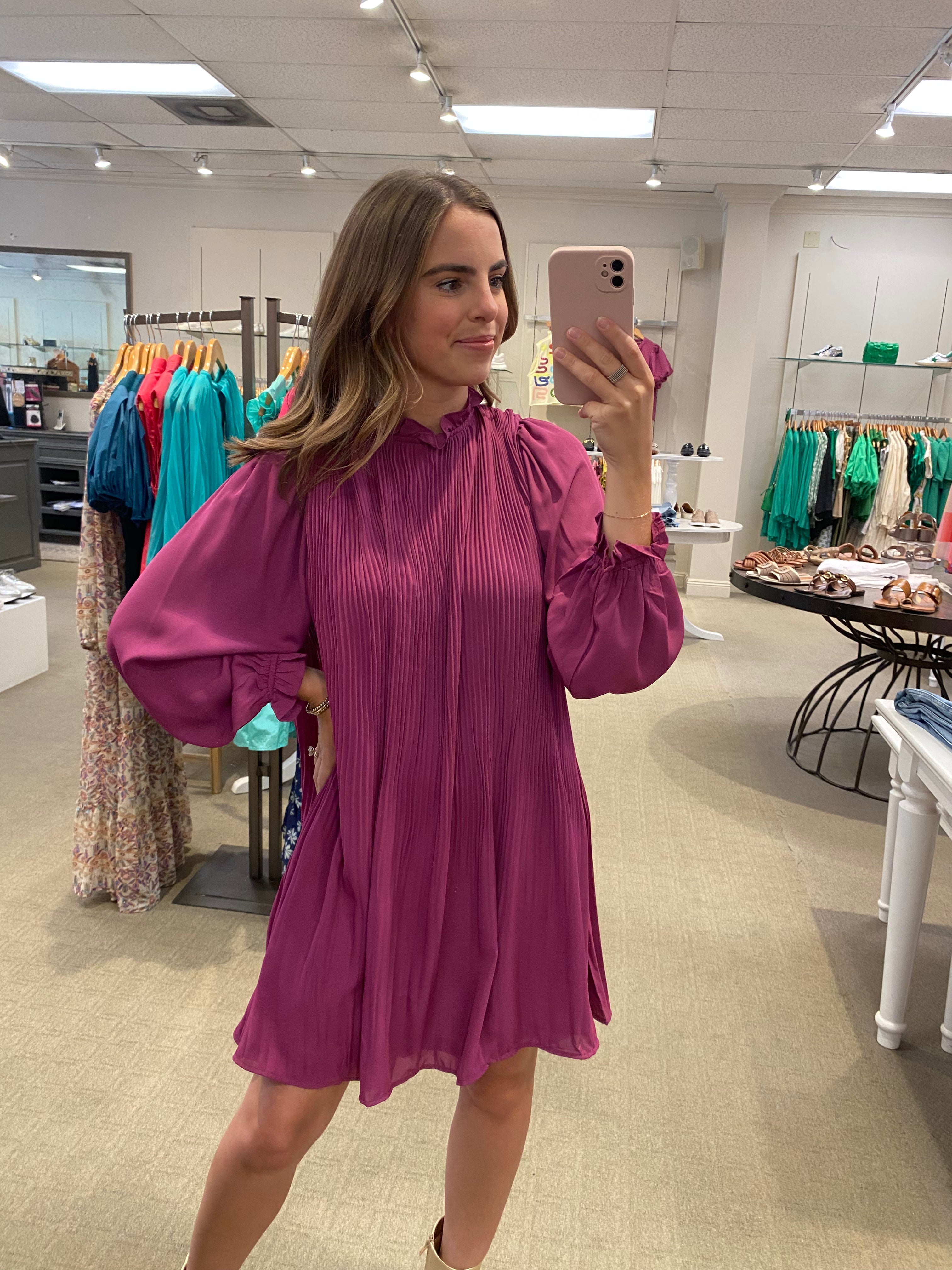 Ginger Dress Purple