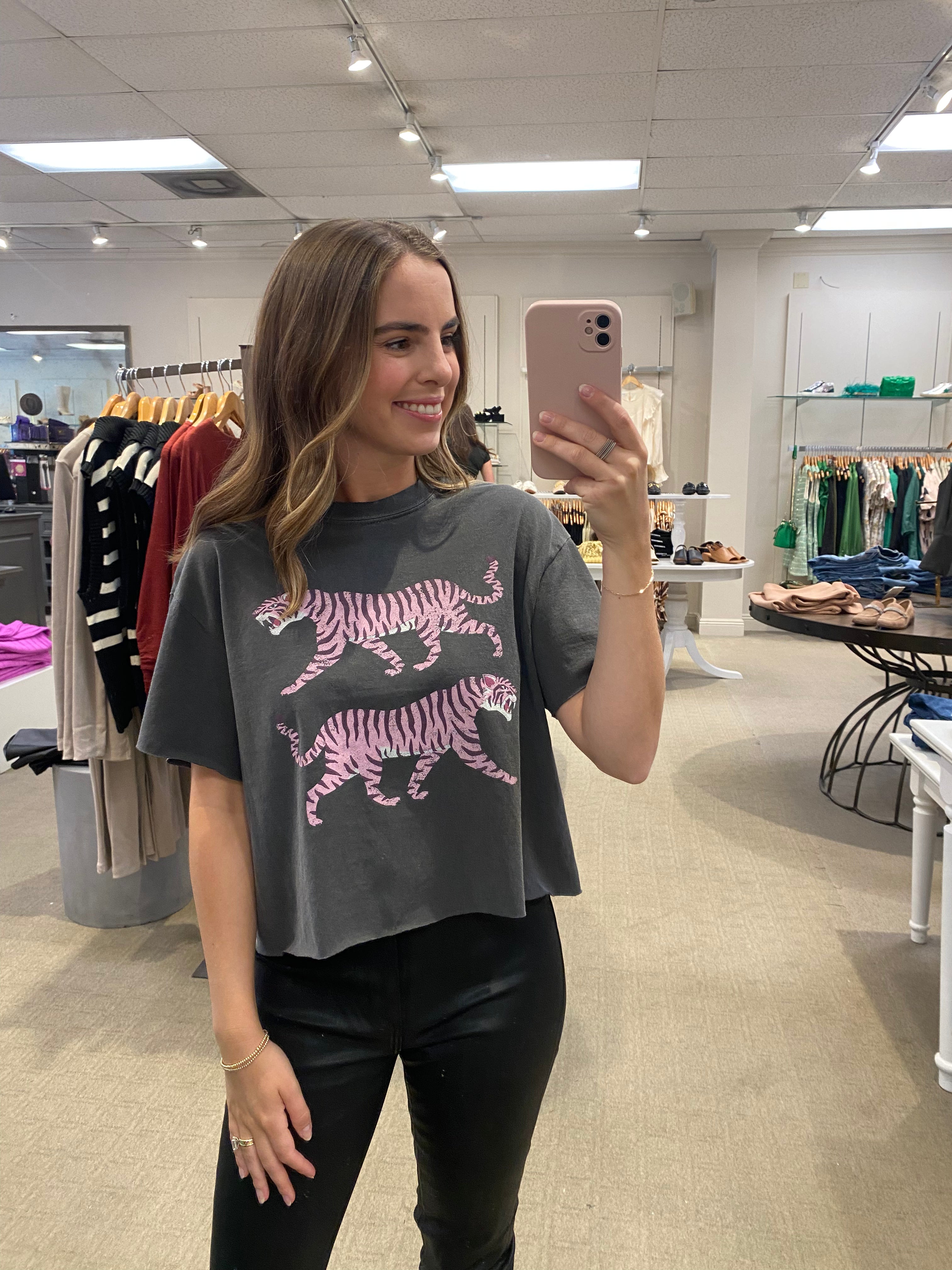 Sutton Tiger Top Grey