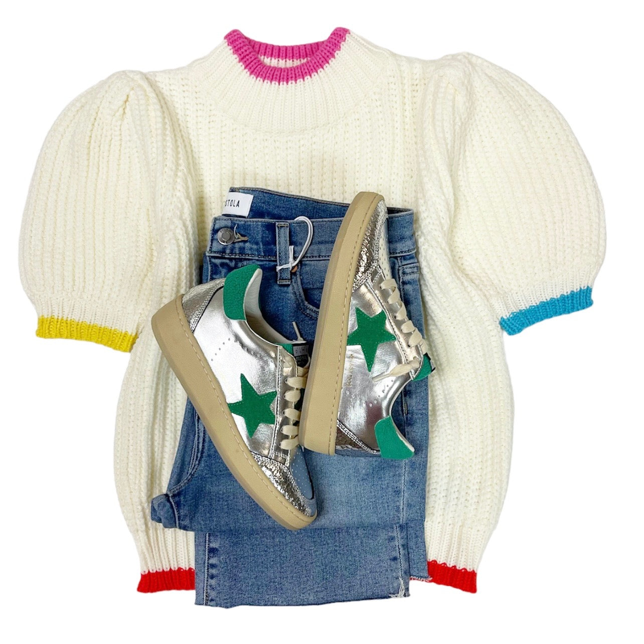 Color Contrast Sweater