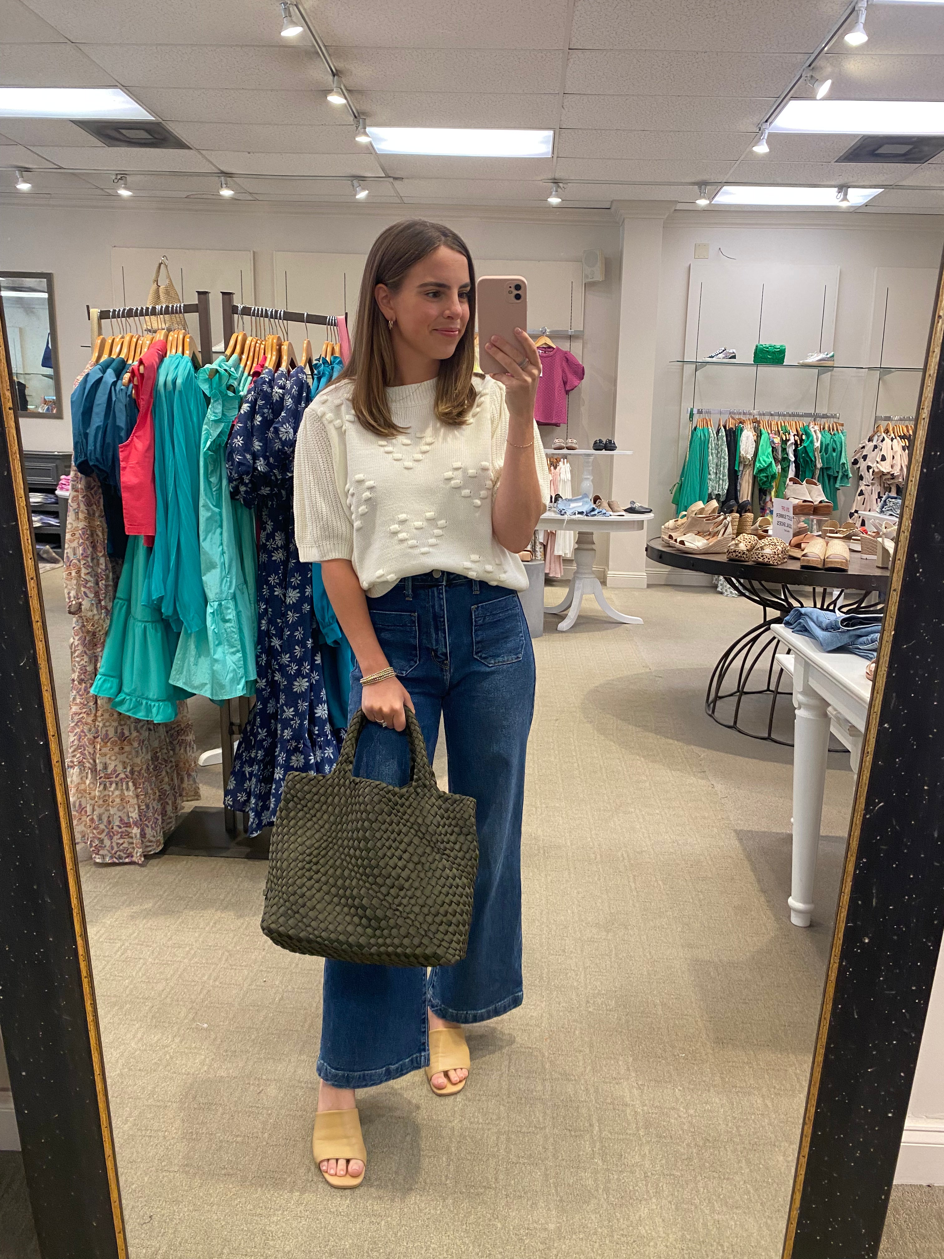 Kelsie Knit Sweater Ivory